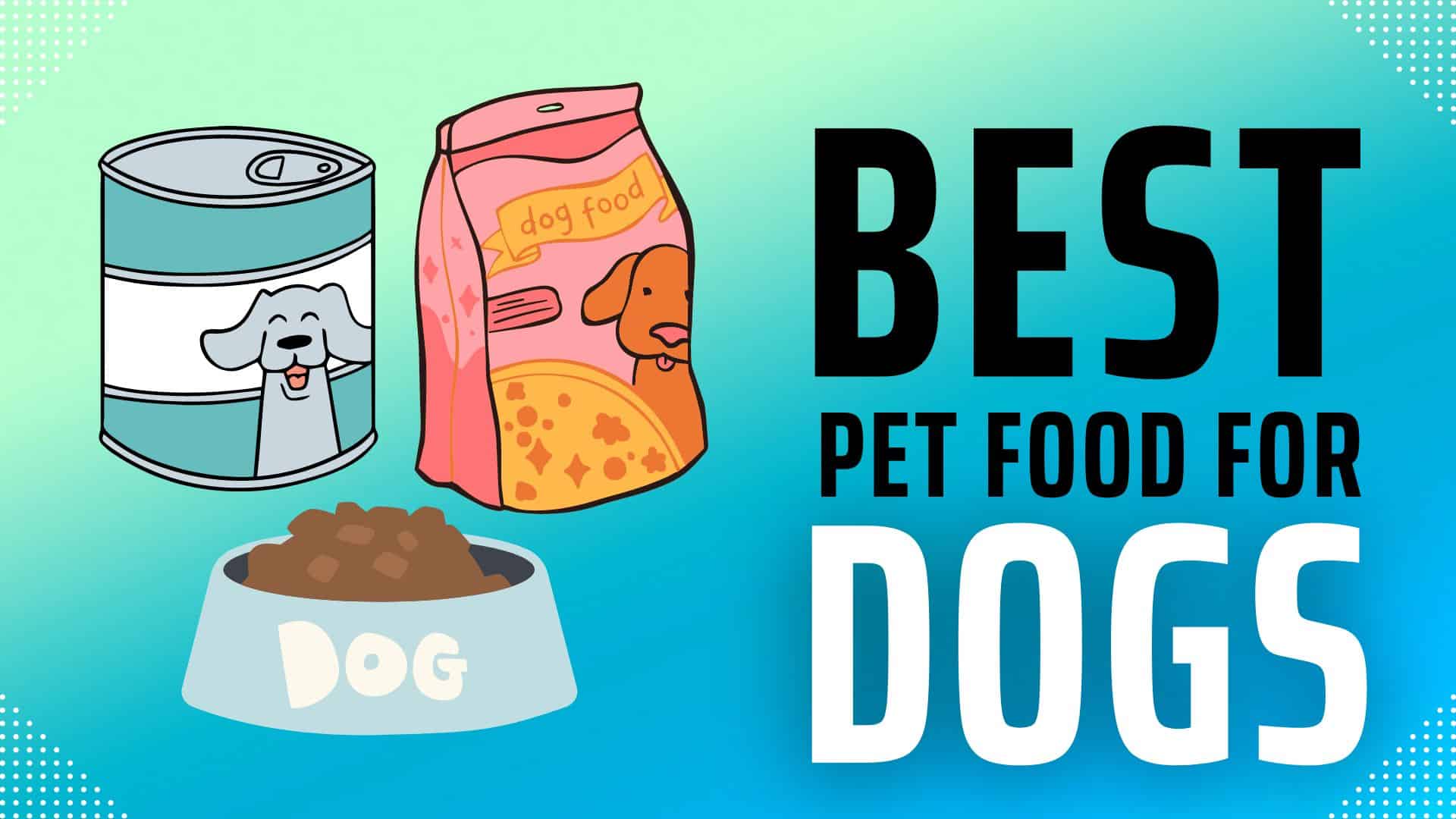Choosing one dog food for puppies or for adult dogs